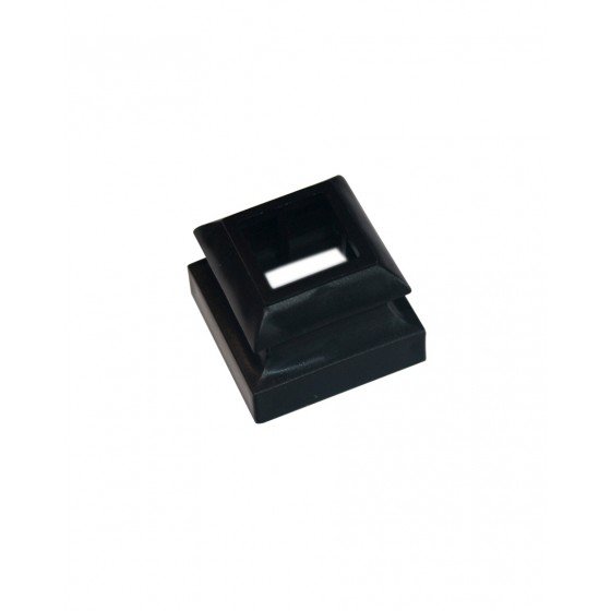 Metal Spindle Plastic Shoe Square Hole
