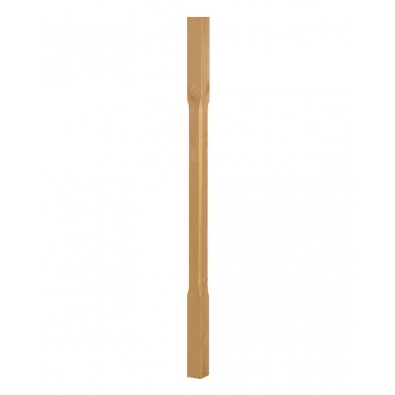 Stop Chamfered Spindle - Pine
