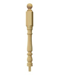 Colonial Peg Newel Post