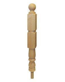 Double Block Peg Newel Post