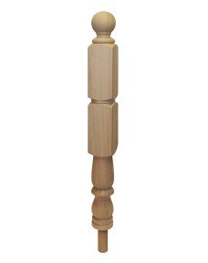 Double Block Peg Newel Post
