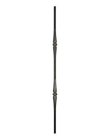 Metal Round Double Collar Spindle