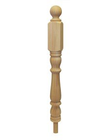 Tulip Peg Newel Post