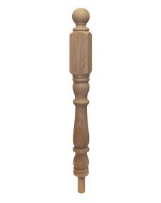 Tulip Peg Newel Post