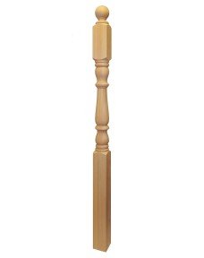 Tulip Solid Newel Post