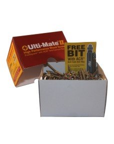 Ulti-Mate Screws and Free Driver Bit