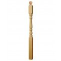Colonial Solid Newel Post Ball Cap Pine
