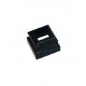 Metal Spindle Plastic Shoe Square Hole
