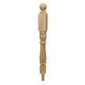 Tulip Peg Newel Post Ball Cap Pine
