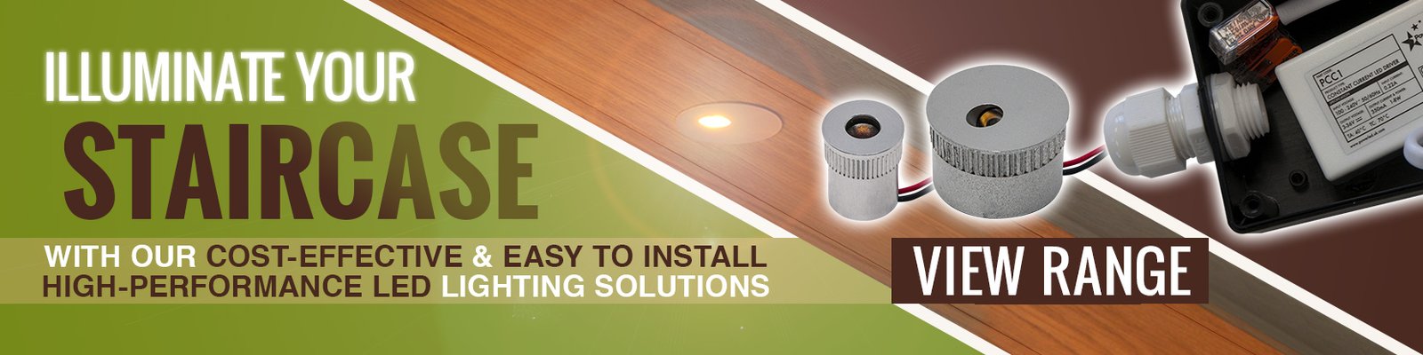 Stair Parts Wood Handrail LED Lighting