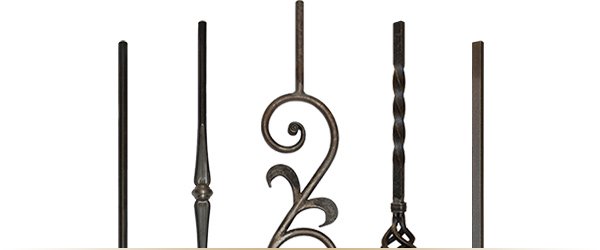Stair Parts Metal Spindles