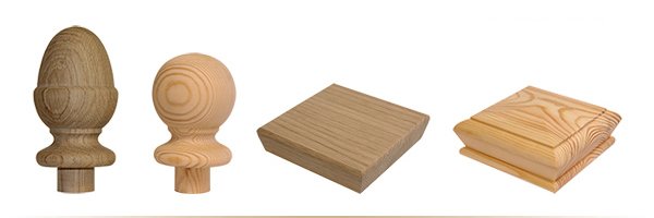 Stair Parts Newel Caps